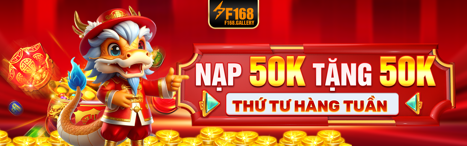 Nạp 50k tặng 50k thứ tư hàng tuần